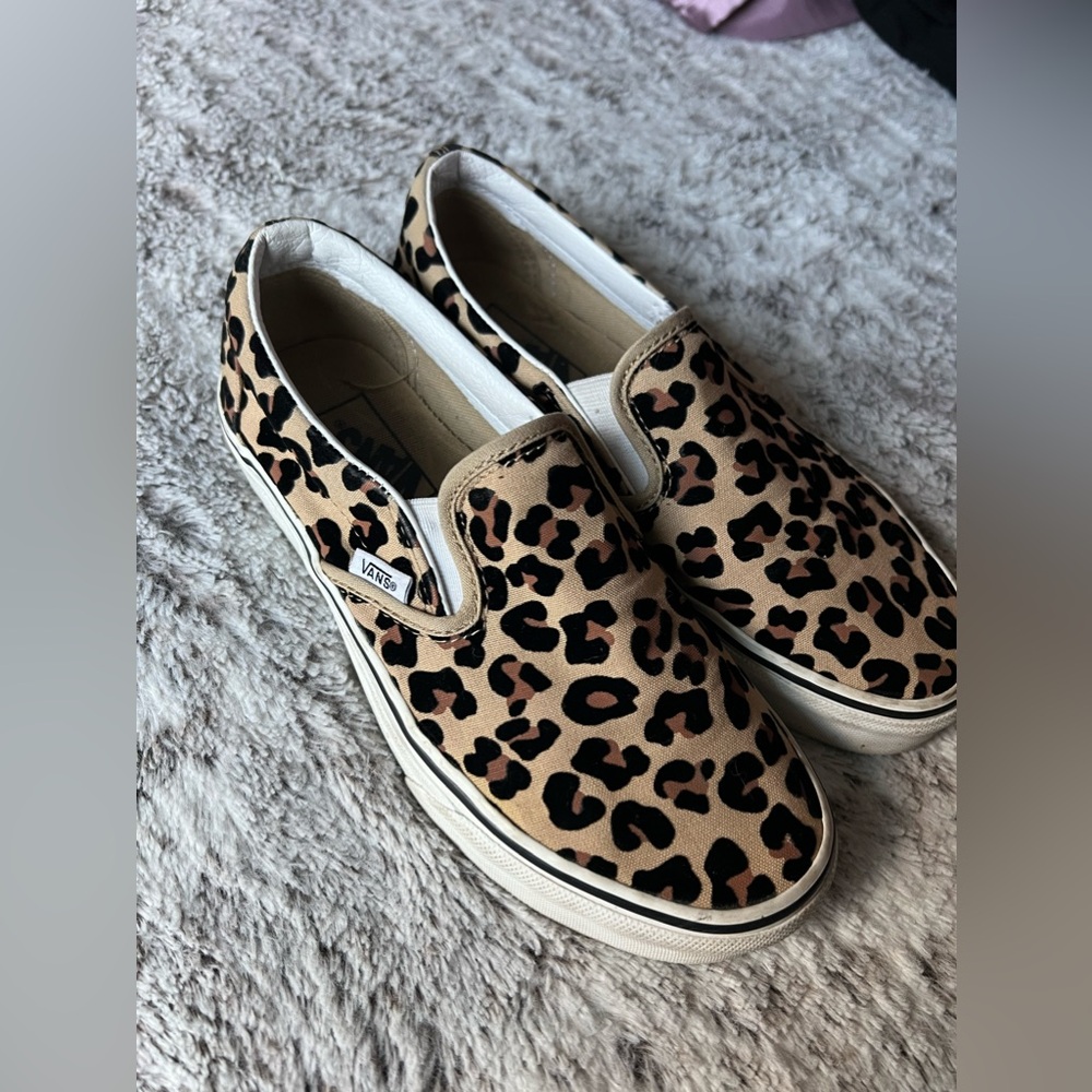 VANS LEOPARD SHOES